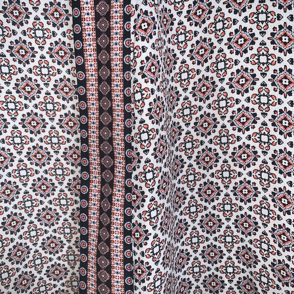 Max Studio Geometric Patterned Kimono Cardigan - image 3